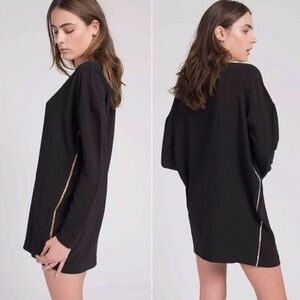 One Teaspoon | Alchemy Chain Black Long Sleeve Dress size M NWT